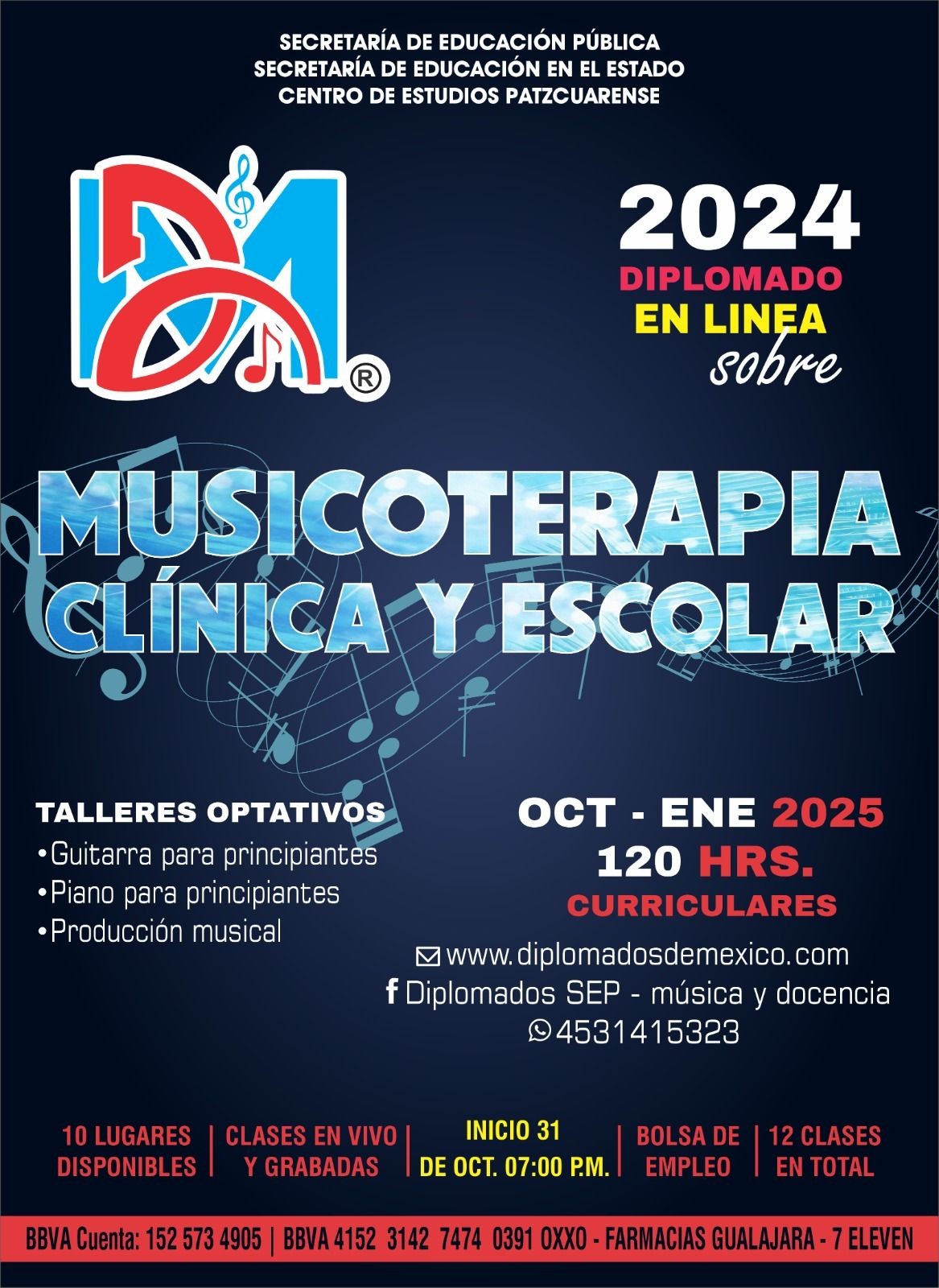 Diplomado en musicoterapia clínica y escolar